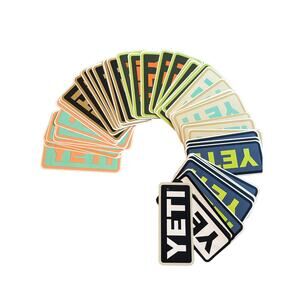 48 brand new Yeti stickers - 7 color combinations
